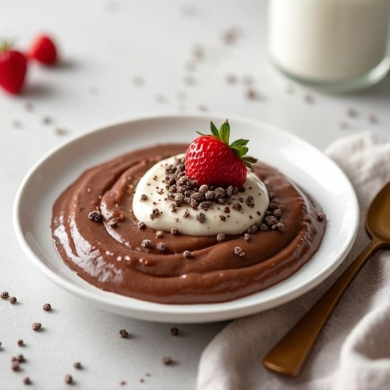 Greek Yogurt Chocolate Protein Pudding