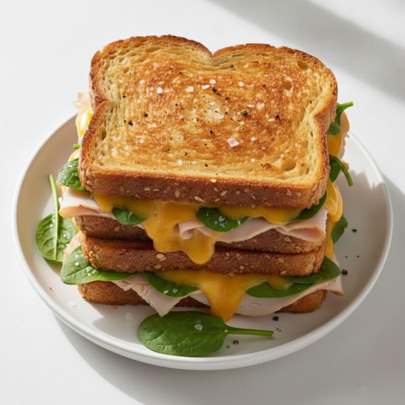 Triple-Decker Grilled Cheese