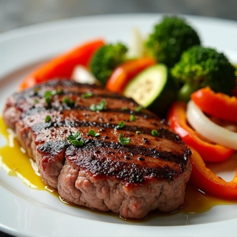 Savory Lean Mince Beef and Roasted Vegetables