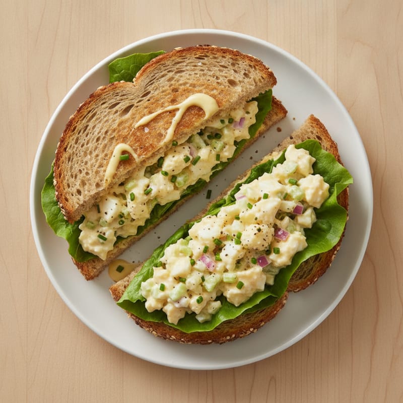 Classic Protein-Packed Egg Salad Sandwich
