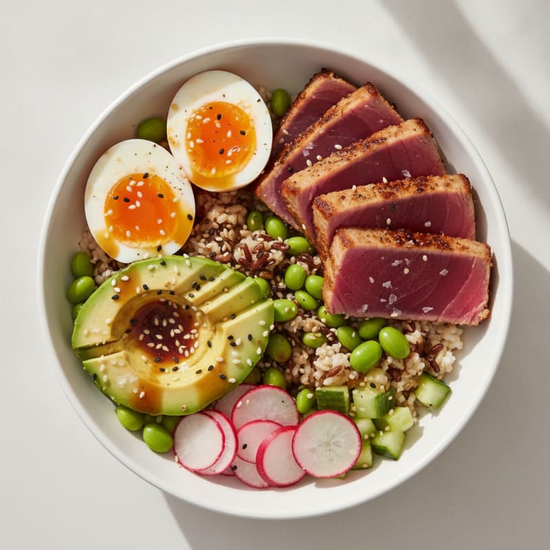 Seared Ahi Tuna Power Bowl