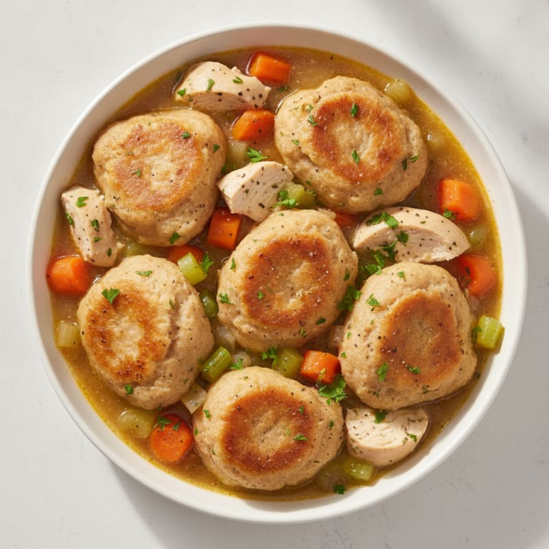 Homestyle Chicken and Herb Dumplings