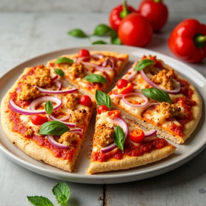 Crispy Buffalo Chicken Sheet Pan Pizza