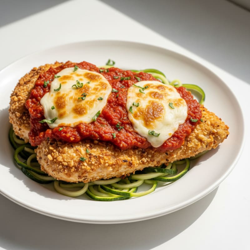 Pan-Seared Chicken Parmesan with Marinara