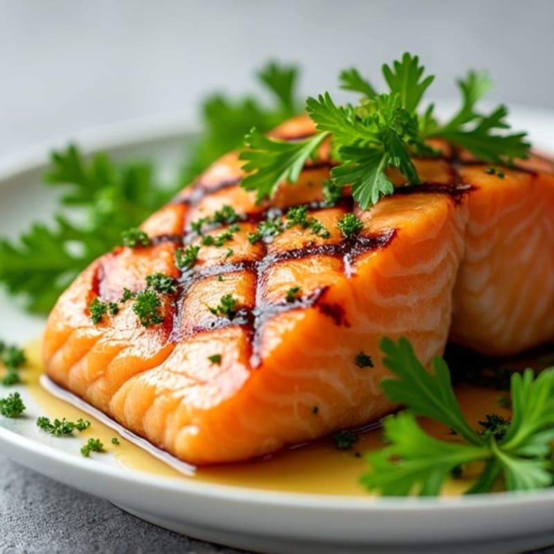 Citrus-Herb Grilled Salmon with Fresh Herbs
