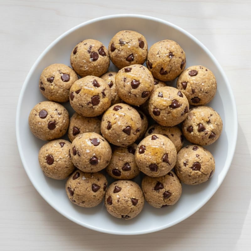 No-Bake Chocolate Chip Cookie Dough Bites