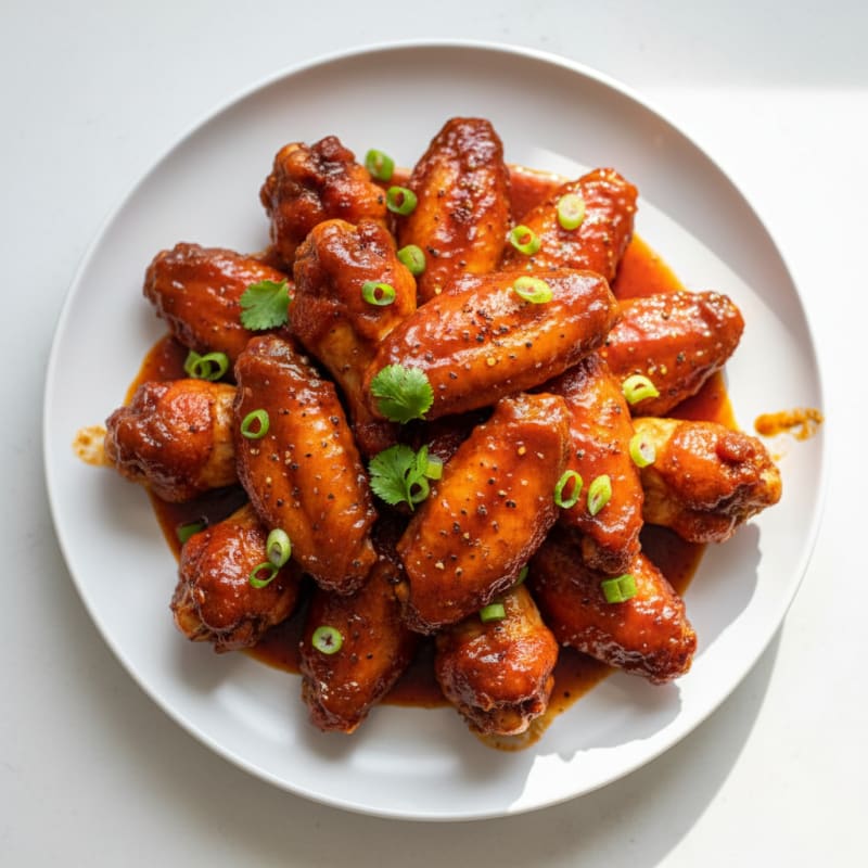 Spicy BBQ Chicken Wings