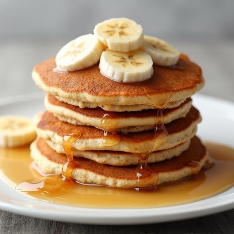 Protein-Packed Fluffy Banana Pancakes