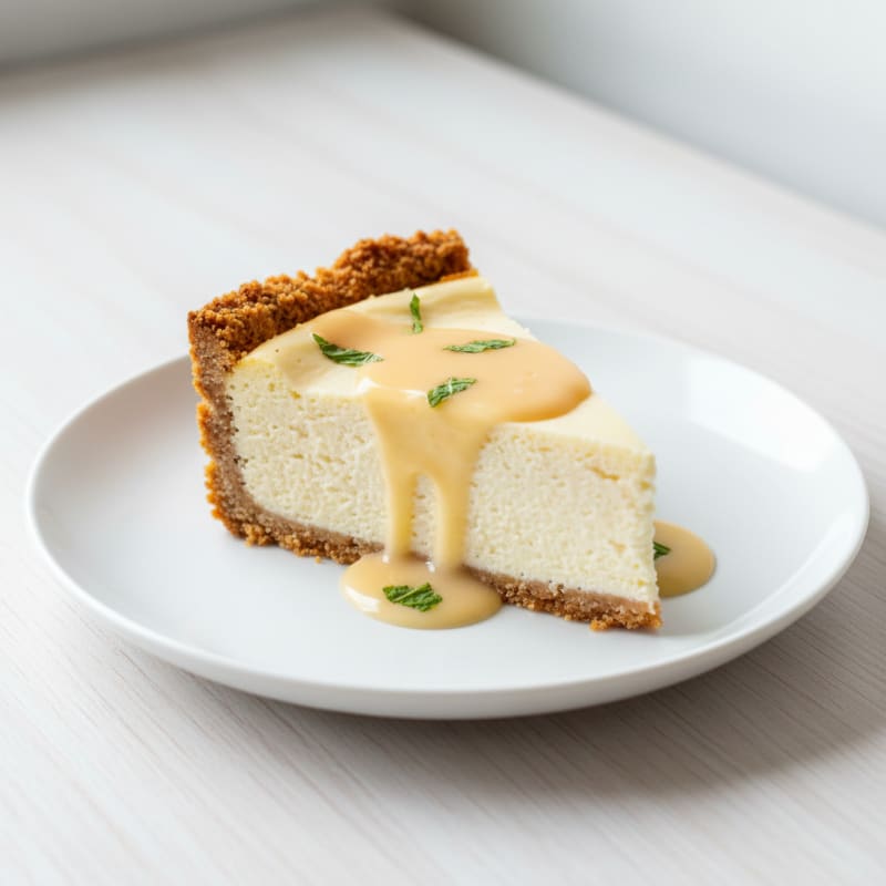 Creamy Greek Yogurt Protein Cheesecake