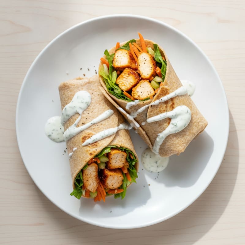 Buffalo Ranch Chicken Wrap