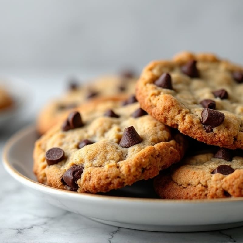 Protein-Packed Almond Flour Chocolate Chip Cookies