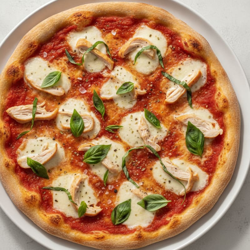 Classic Margherita Pizza with Fresh Basil