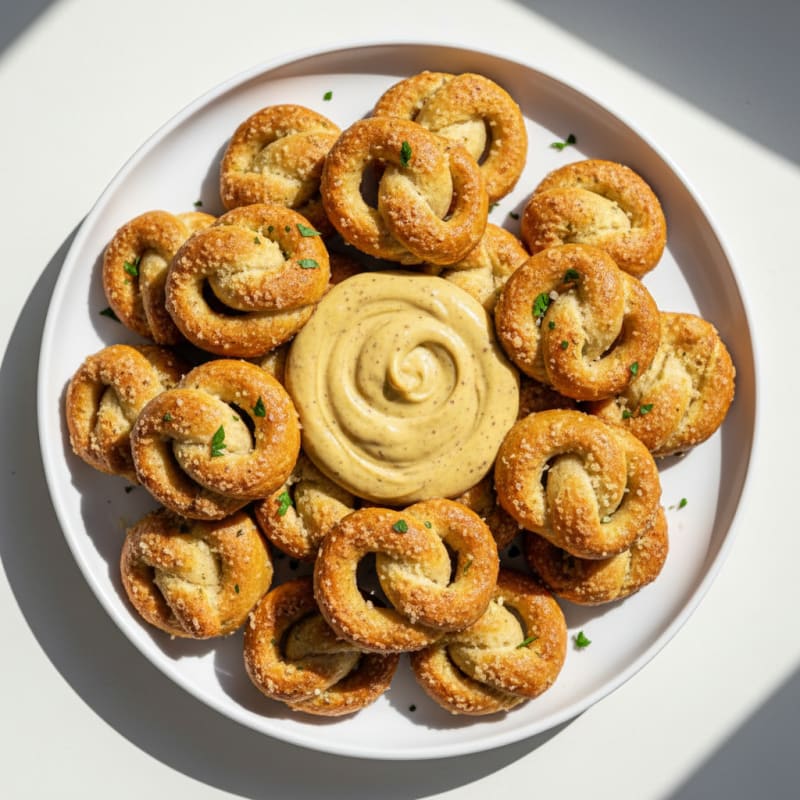 Garlic Parmesan Pretzel Bites