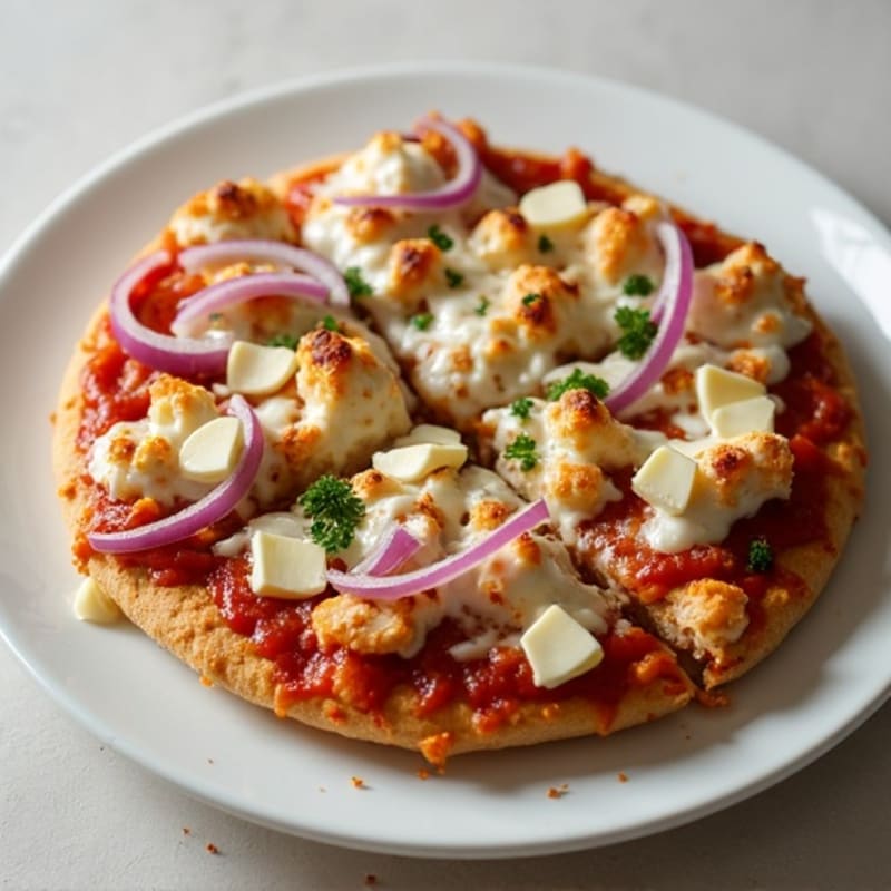 Crispy Chicken BBQ Ranch Pizza