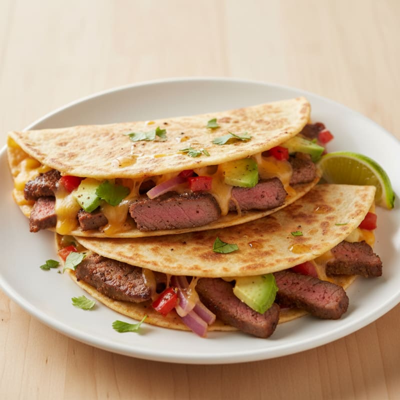 Smoky Chili-Lime Steak Quesadillas