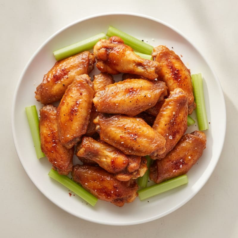 Sweet Heat BBQ Chicken Wings