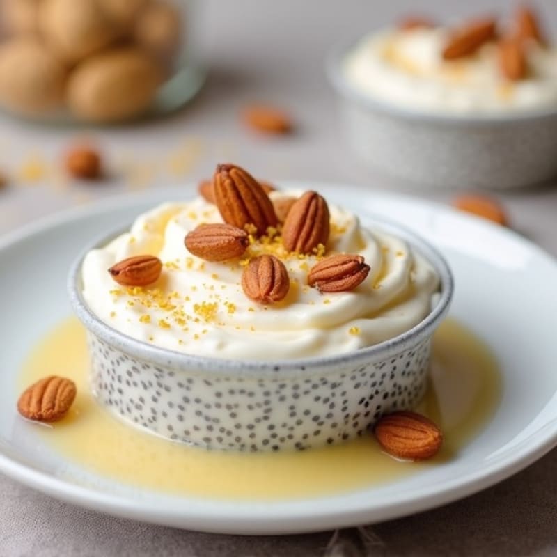 Vanilla-Almond Overnight Chia Seed Pudding