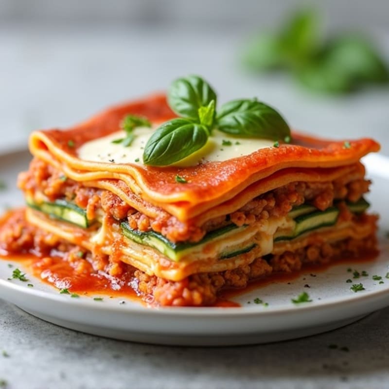 Protein-Packed Turkey Zucchini Lasagna