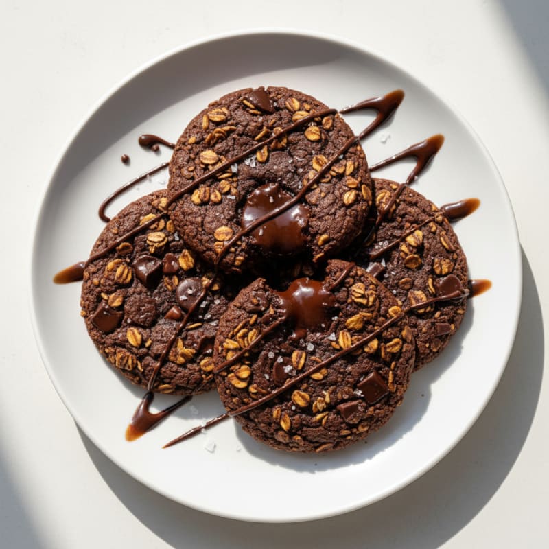 Decadent Double Chocolate Cookies