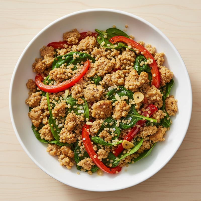 Lean Turkey and Quinoa Power Bowl