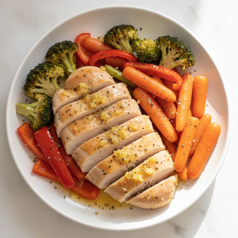 Sheet Pan Lemon Herb Chicken and Veggies