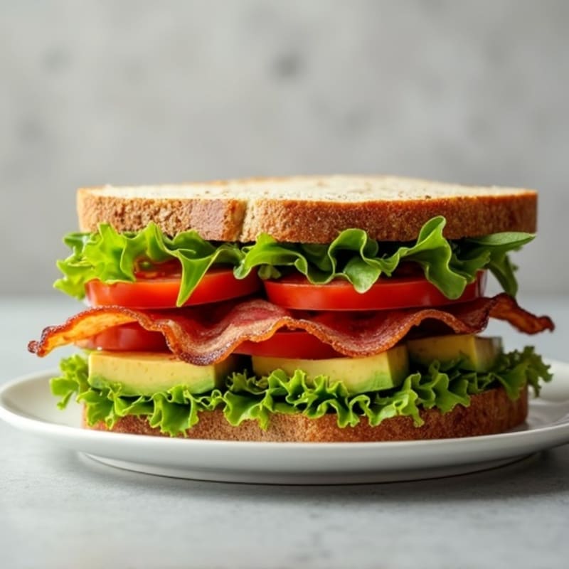 Healthy Avocado BLT Sandwich