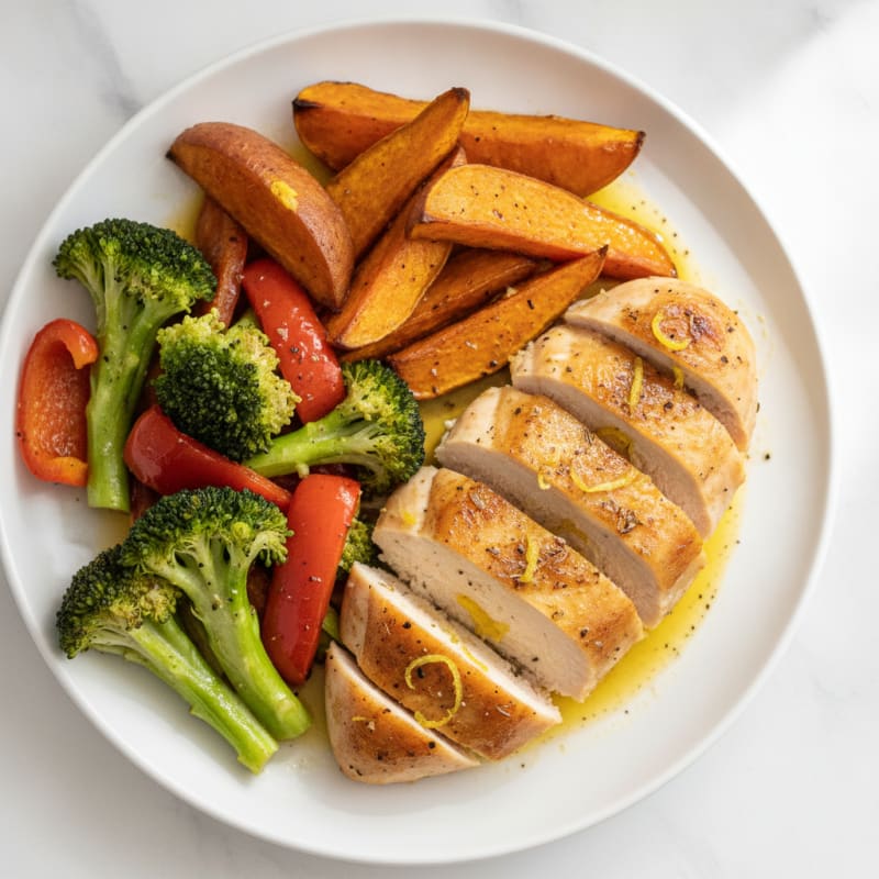Lemon Herb Chicken & Roasted Vegetables