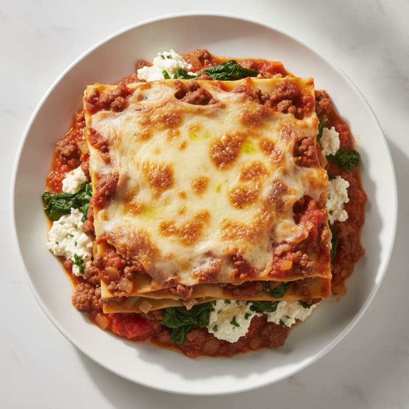 Classic Beef and Ricotta Lasagna Bake