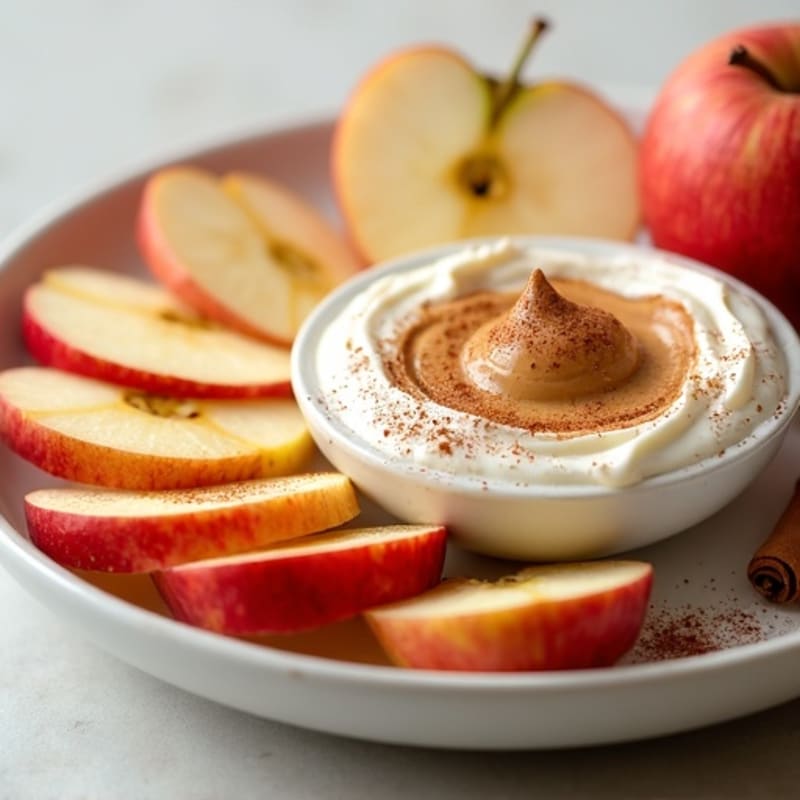 Crisp Apple Slices with Creamy Almond Butter