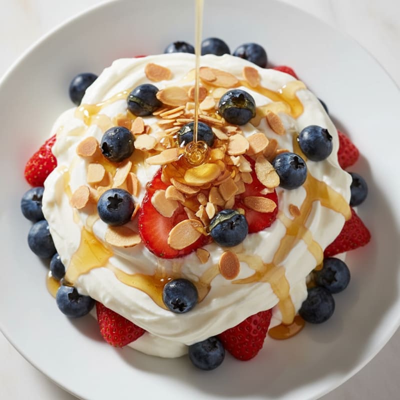 Creamy Greek Yogurt Protein Parfait with Berries