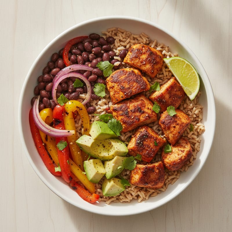 Chipotle Chicken and Rice Bowl