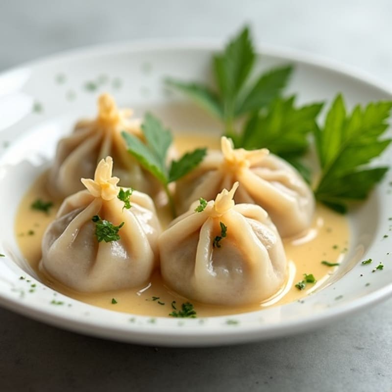 Lightened-Up Chicken and Herb Dumplings