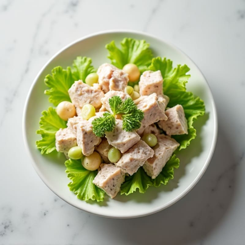 Tuna Salad with Celery and Greek Yogurt
