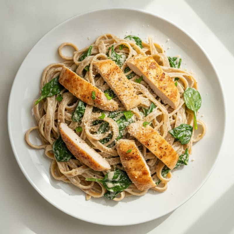 Chicken Alfredo Fettuccine Pasta