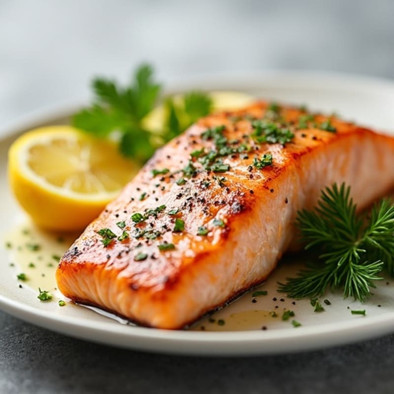 Lemon Herb Grilled Salmon