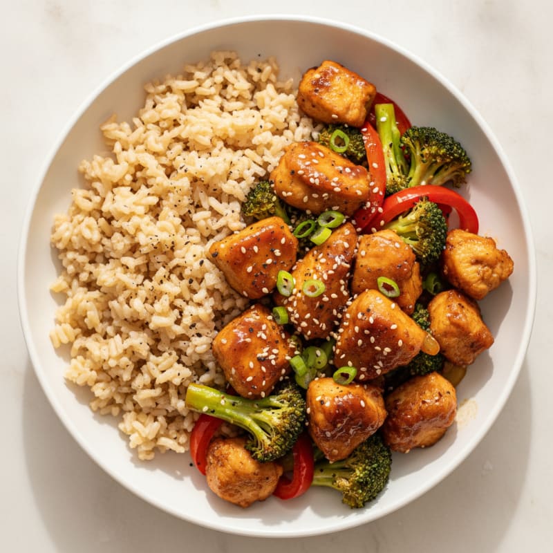 General Tso Chicken Stir-Fry