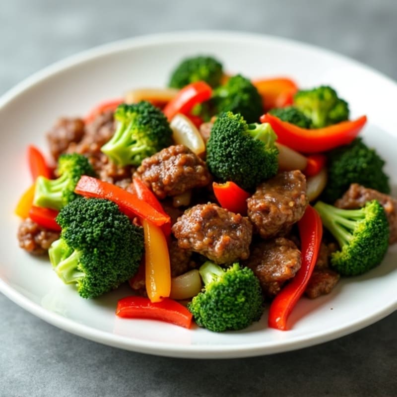 Lean Beef and Crispy Broccoli Stir-Fry
