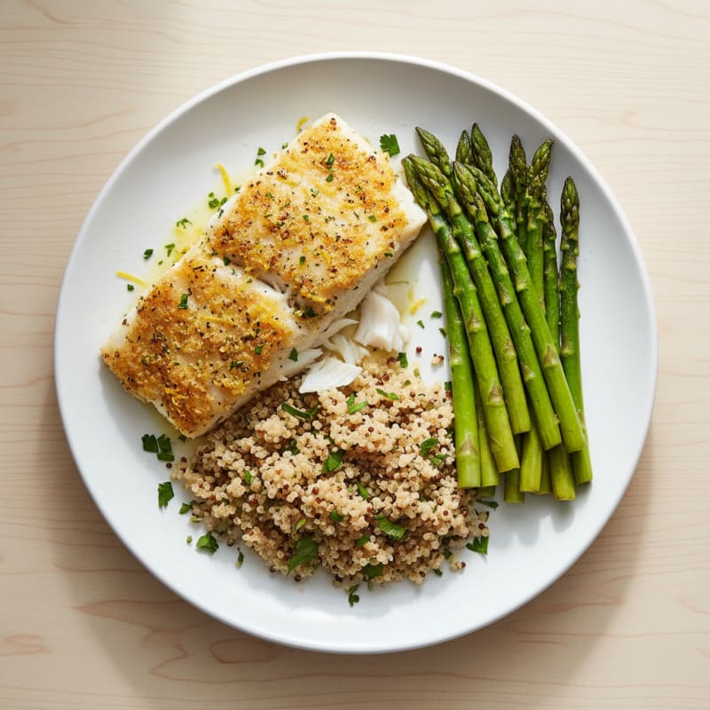 Golden Baked White Fish with Zesty Lemon