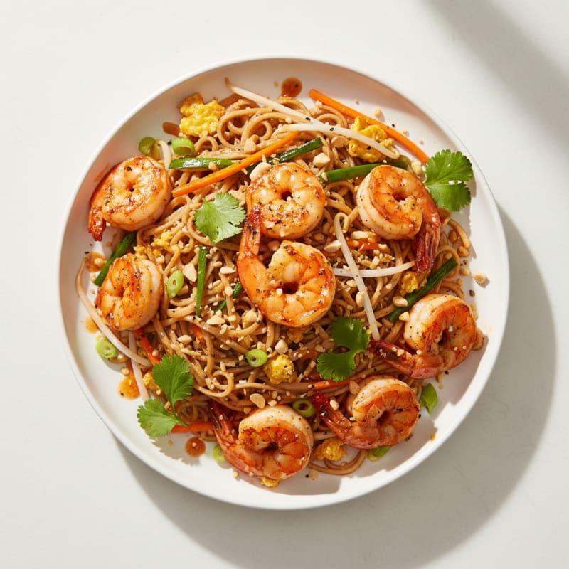 Zesty Chili-Lime Shrimp Pad Thai