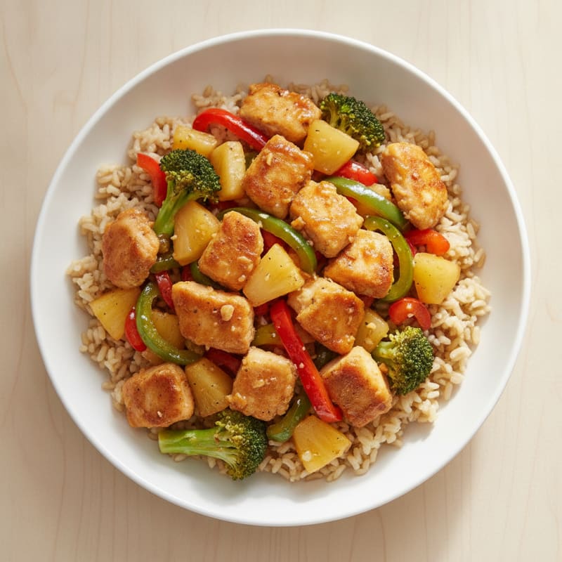 Sweet and Sour Chicken Stir-Fry