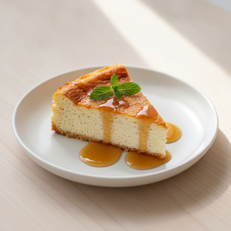 Creamy Greek Yogurt Protein Cheesecake