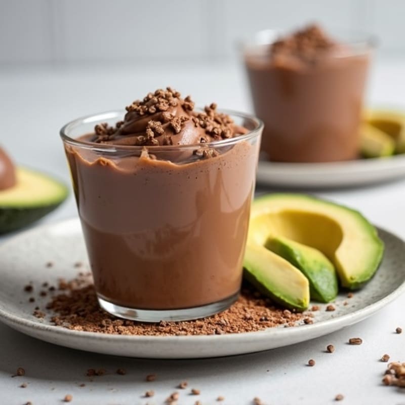 Protein Chocolate Mousse with Greek Yogurt