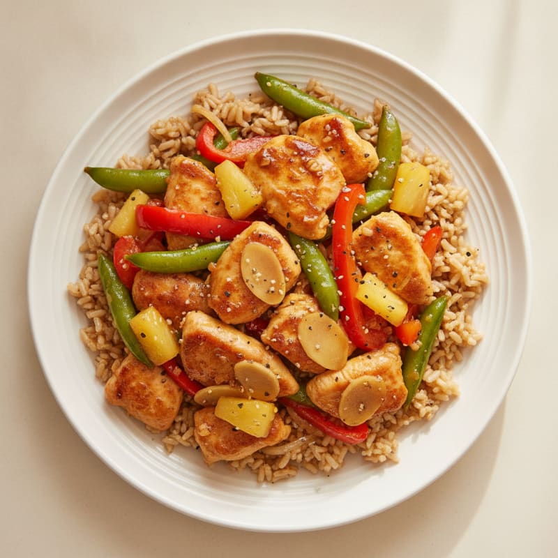 Sweet and Sour Chicken Stir-Fry