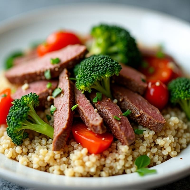 Thinly Sliced Soy-Garlic Beef Stir-Fry