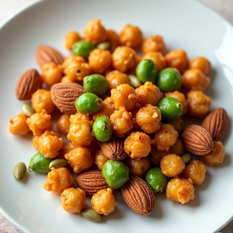 Crispy Roasted Chickpea Trail Mix