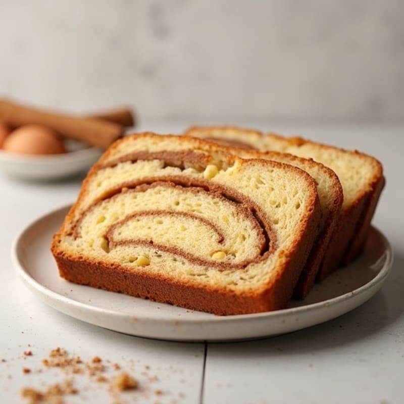 Protein-Packed Almond Flour Cinnamon Swirl Bread