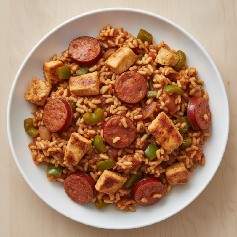 Creole Jambalaya with Andouille Sausage