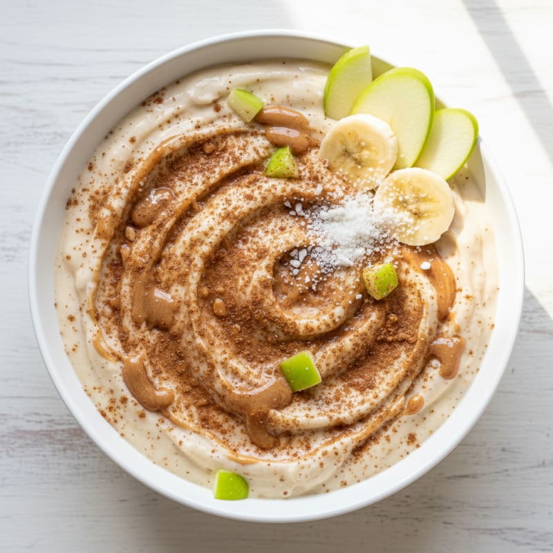 Banana Apple Protein Smoothie