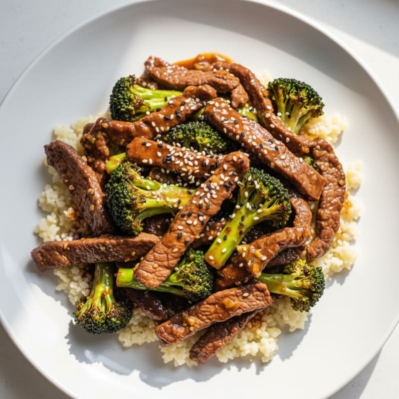 Teriyaki Beef and Broccoli Stir-Fry