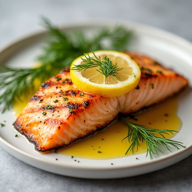 Lemon Herb Grilled Salmon